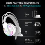 Ant Esports H525 Pro Comfortable Wired Gaming Headset – White - Image 6