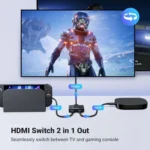 Ugreen CM217 2 In 1 Out HDMI Switcher 4K at 60Hz-50966 - Image 3