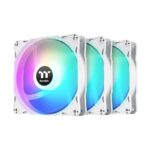 Thermaltake LE120 ARGB Sync PWM Cooling Fan 120mm Triple Pack – Snow White