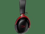 HyperX Cloud III Gaming Wireless Headset – Immersive Sound – Black/Red - Image 6