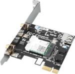 Gigabyte GC-WBAX200 PCIe Wi-Fi 6 & Bluetooth 5.0 Expansion Card