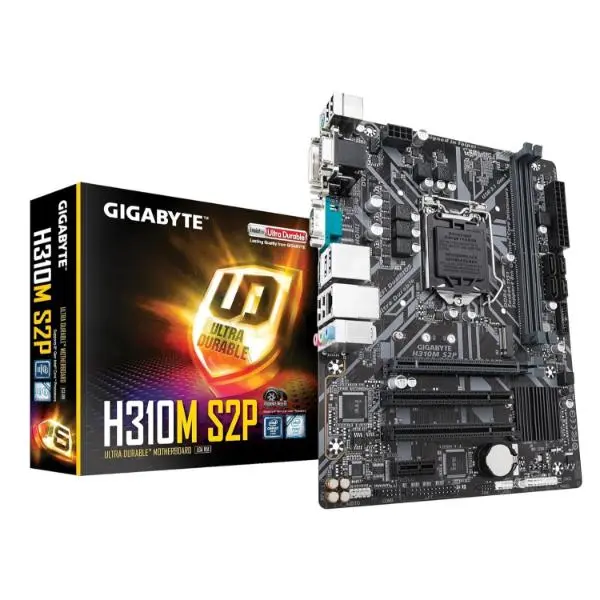 Gigabyte H310M S2P 2.0 Intel H310 LGA 1151 DDR4 Motherboard