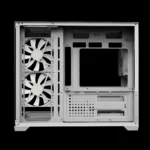GAMDIAS AURA GC10M V2 WH ARGB Micro-Tower Gaming Case – White - Image 2