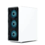 Ant Esports ICE-112 Auto RGB ATX Mid Tower Cabinet – White Gaming Case - Image 4