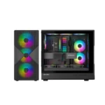 Ant Esports Titan FE ARGB ATX Mid Tower Gaming Case with RGB Fans - Image 3