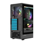 Ant Esports Titan FE ARGB ATX Mid Tower Gaming Case with RGB Fans - Image 2