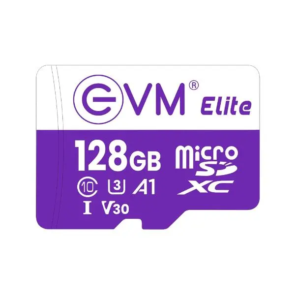 EVM Elite 128GB Class 10 MicroSDXC Storage Memory Card