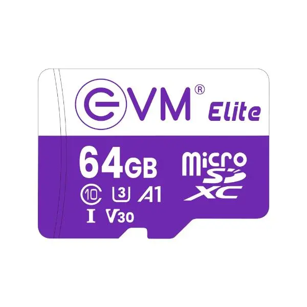 EVM Elite 64GB MicroSDXC Class 10 Memory Card