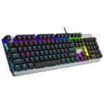 AULA F2066-II Mechanical Gaming Keyboard with RGB Lighting & Blue Switches (Black)