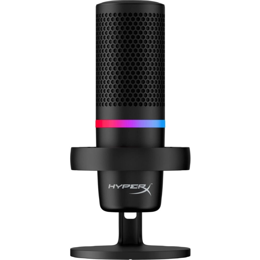 HyperX DuoCast Compact USB Condenser Microphone – Black