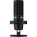 HyperX DuoCast Compact USB Condenser Microphone – Black - Image 4