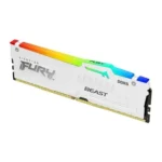 Kingston FURY Beast RGB White 32GB DDR5 6000MHz CL36 Desktop Memory (KF560C36BWEA-32)