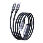 UGREEN L533 2-in-1 Universal PD Fast Charging Cable 140W Max 2m 75733