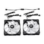 Thermaltake LE120 ARGB High-Airflow 120mm PWM Cooling Fans (3-Pack) – Black - Image 3