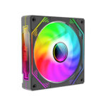 Ant Esports Sciflow 120mm 3-in-1 ARGB Cabinet Cooling Fan Kit – Black - Image 3