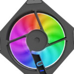 Ant Esports Sciflow 120mm 3-in-1 ARGB Cabinet Cooling Fan Kit – Black - Image 5