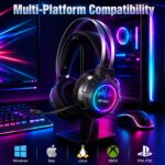 Ant Esports H950 Pro Comfortable Over-Ear LED Gaming Headset - Image 5