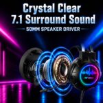 Ant Esports H950 Pro Comfortable Over-Ear LED Gaming Headset - Image 3