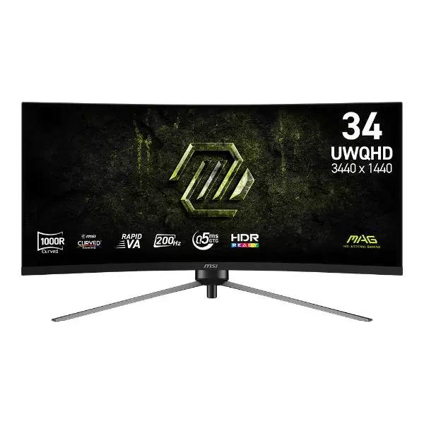 MSI MAG 345CQRF E20 34-Inch Curved Ultrawide Gaming Monitor