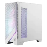 MSI MAG Forge 320R ARGB Mid Tower PC Case – High Airflow (White) - Image 3