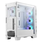 MSI MAG Forge 320R ARGB Mid Tower PC Case – High Airflow (White) - Image 2