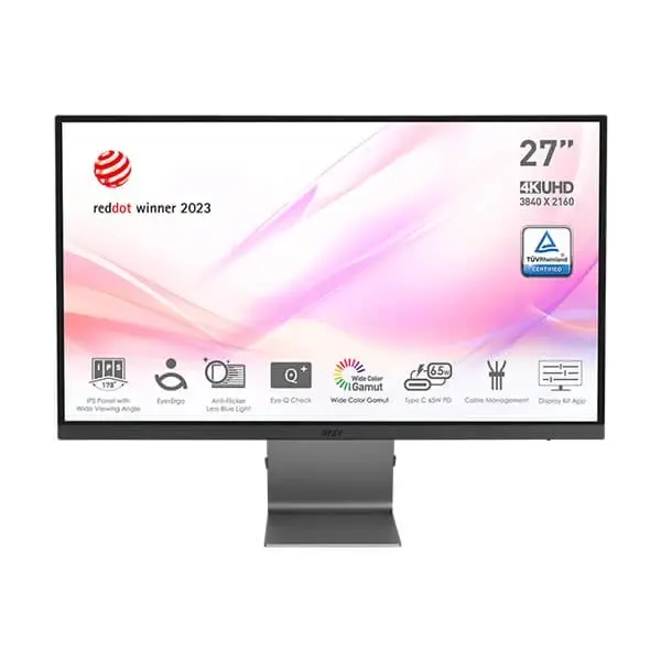MSI Modern MD271UL 27-Inch 4K UHD Monitor – Ultra HD IPS Display