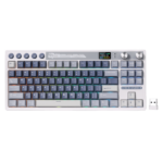 RK ROYAL KLUDGE M87 Wireless Mechanical Gaming Keyboard Blue - Beige Switch