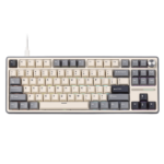 RK Royal Kludge R87 Pro 75% TKL Wired Mechanical Keyboard – Hot-Swappable, RGB, Brown Switch