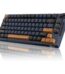 RK ROYAL KLUDGE H81 75% Hot-Swappable Mechanical Gaming Keyboard Star Night - Brown Switch