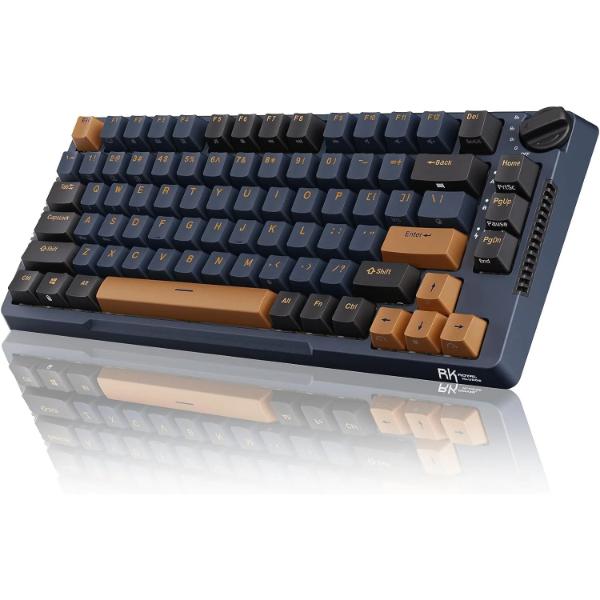 RK ROYAL KLUDGE H81 75% Wireless Mechanical Gaming Keyboard Star Night - Blue Switch