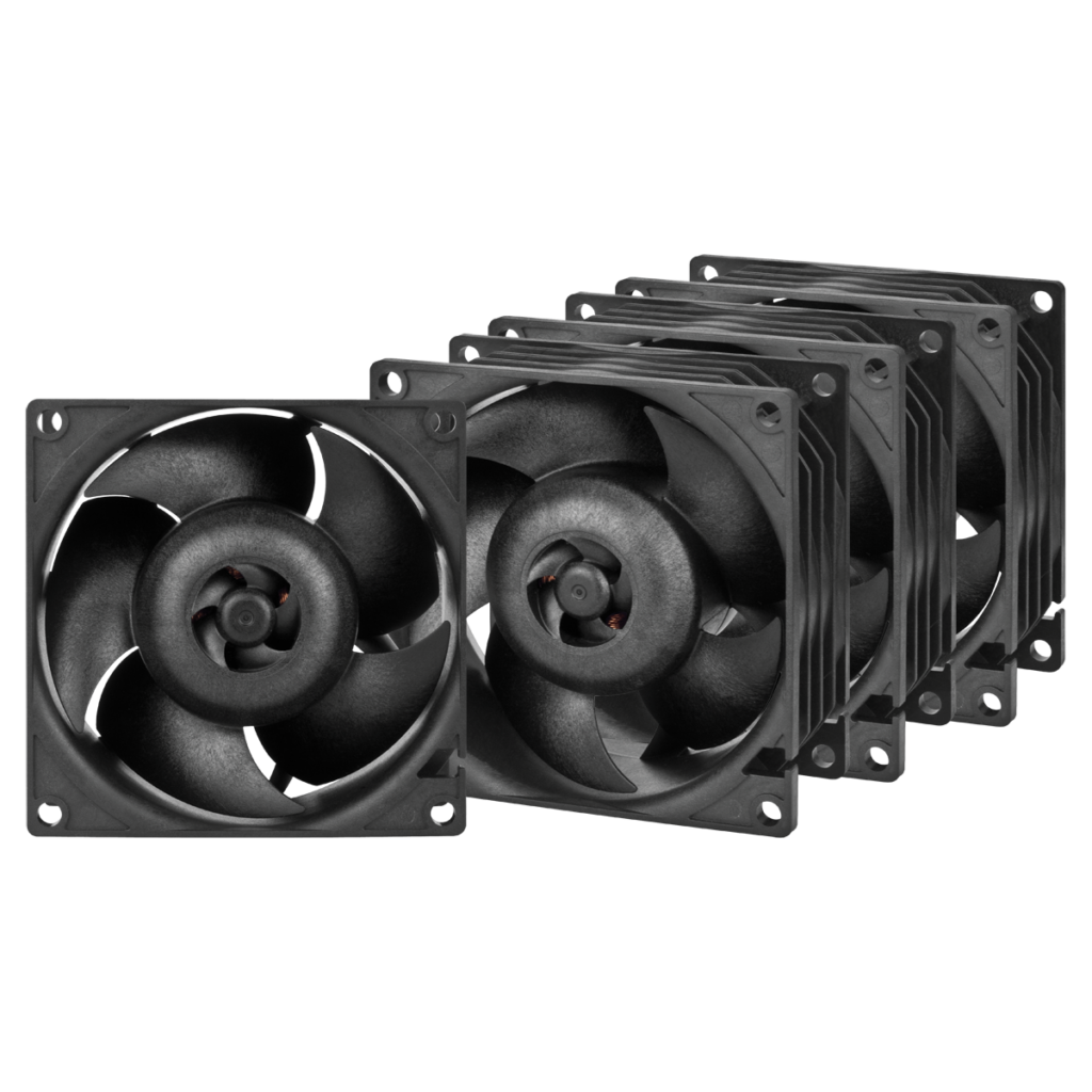 ARCTIC S8038-10K 80mm PWM High-Performance Server Fan 4-Pack
