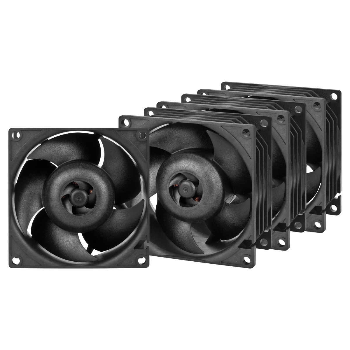 S8038_10k_4pack_G00 ARCTIC S8038-10K 80mm PWM High-Performance Server Fan 4-Pack