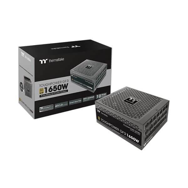 Thermaltake Toughpower GF3 1650W TT Premium Edition 80 Plus Gold Fully Modular ATX 3.0 Power Supply