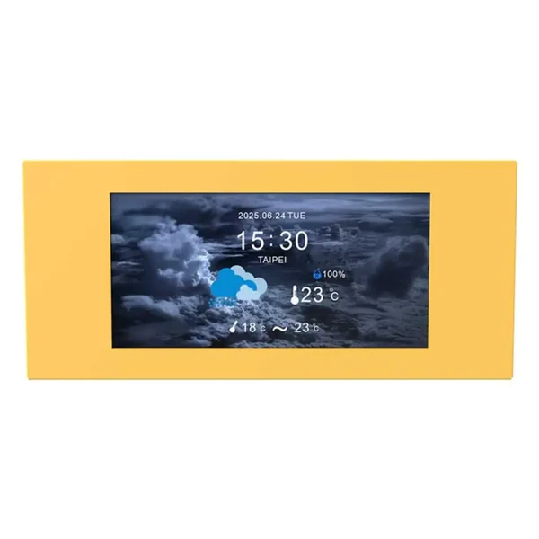 Thermaltake View 600 TG Smart LCD Display Module – Butter Caramel - Image 4