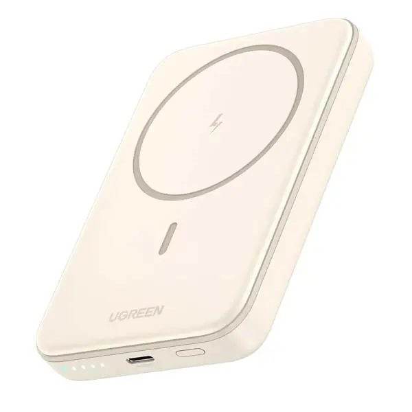 UGREEN PB561 10000mAh MagSafe Magnetic Wireless Power Bank – White