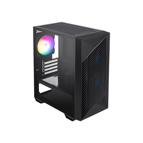MSI PAG SHIELD M500A Micro-ATX Mini Tower Chassis with RGB Lighting