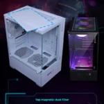 Zebronics ROBUST White Gaming Cabinet for High Performance Builds - Image 2