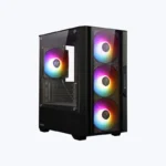 Zebronics Zeb-Cora G Gaming PC Case with Modern Design – Black