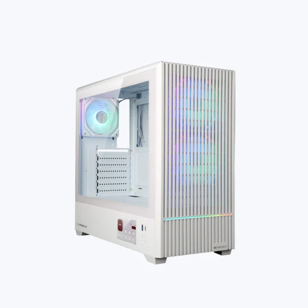ZEBRONICS Inferno Flip Gaming Cabinet | ARGB Mid Tower PC Case