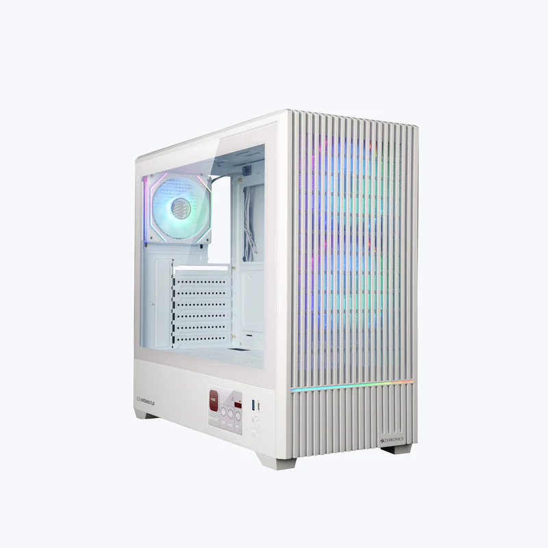 ZEBRONICS Inferno Flip Gaming Cabinet | ARGB Mid Tower PC Case