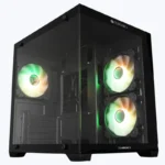 Zebronics Zeb-Mercury 15 Black Gaming Cabinet Mid Tower PC Case