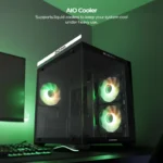 Zebronics Zeb-Mercury 15 Black Gaming Cabinet Mid Tower PC Case - Image 4