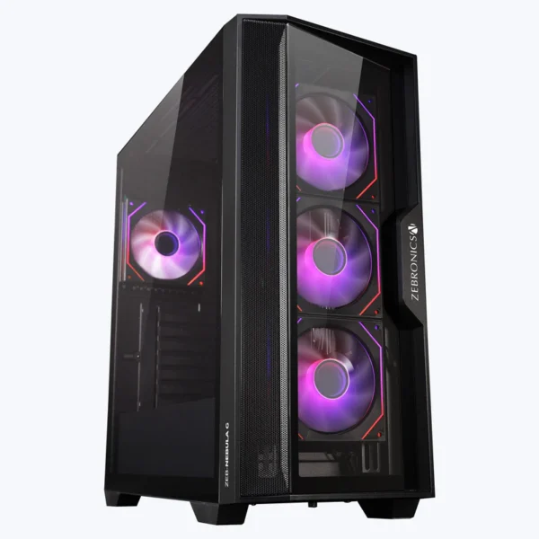 Zebronics Nebula A Mid Tower Cabinet – Elevate Your Gaming Experience