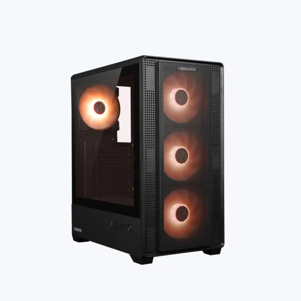 ZEBRONICS Zeb-Venator Stylish Gaming Cabinet – Black