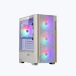 Zeb-Ember Gaming Cabinet White Edition by Zebronics Stylish Case