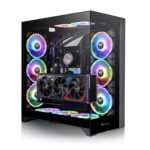 Thermaltake CTE E660 MX Premium Mid Tower E-ATX PC Cabinet – Black