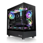 Thermaltake View 270 TG ARGB E-ATX Mid Tower PC Gaming Cabinet (Black)