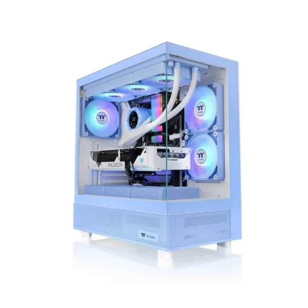 Thermaltake CA-1Y7-00MFWN-02 Mid Tower Gaming Cabinet with Tempered Glass