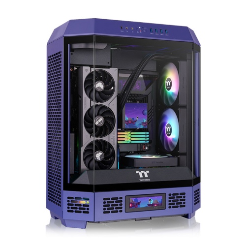 Thermaltake The Tower 600 Premium Vertical Showcase PC Cabinet (Future Dusk) – CA-1Z1-00MNWN-00