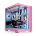 Thermaltake CA-1Z2-00MAWN-00 Premium Bubble Pink Gaming Cabinet